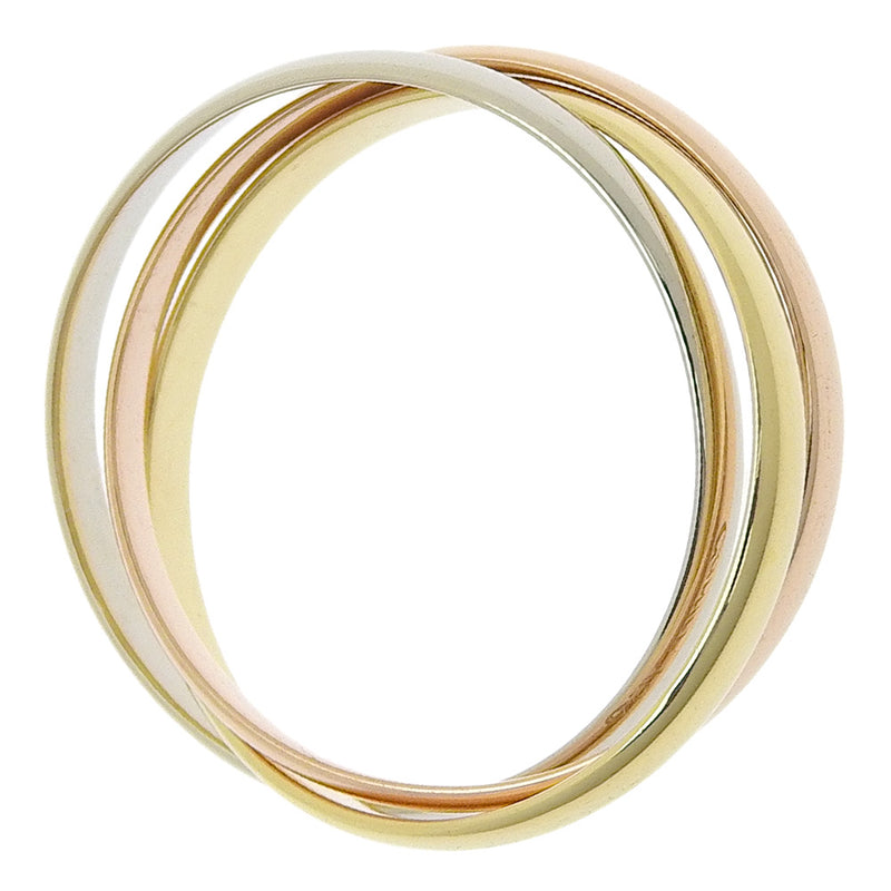 [Cartier] Cartier 
 Trinity SM 16 Ring
 Triple 18KGold YG/PG/WG Approximately 4.2g TRINITY SM Ladies A Rank