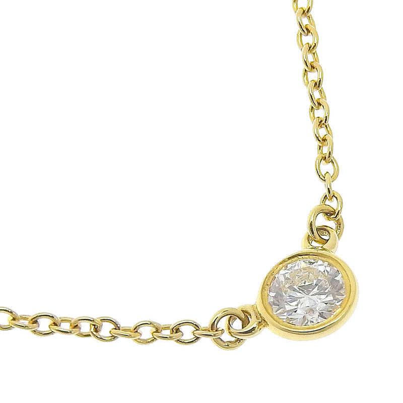 [Tiffany & co.]TIFFANY&Co.
 Collar 
 Elsa Peletti 18KOro amarillo x diamante aproximadamente 1.7 g por el patio damas a+rango