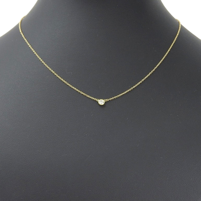 [Tiffany & co.]TIFFANY&Co.
 Viser Yard Necklace
 Elsa Peletti 18KYellow Gold x Diamond about 1.7g by the Yard Ladies A+Rank