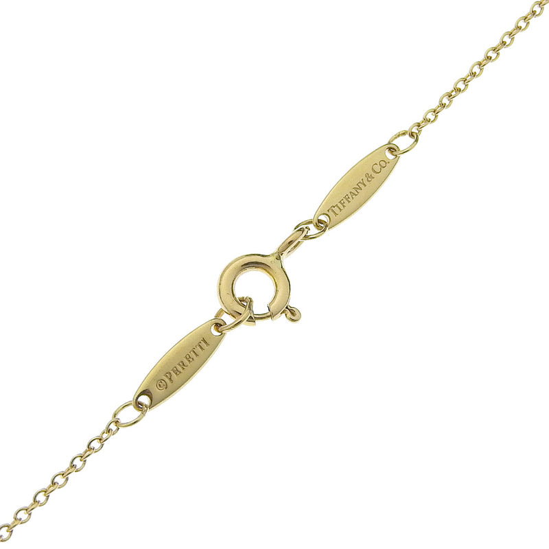 [Tiffany & co.] Tiffany 
 Collier de la cour 
 Elsa Peletti K18 Yellow Gold x Diamond environ 1,7 g par la cour les dames A +