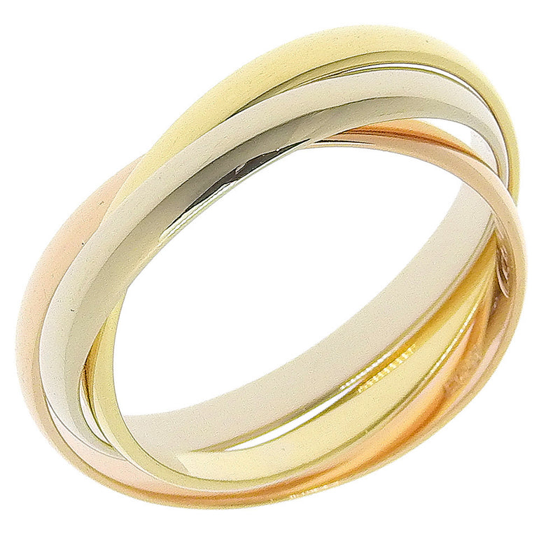 [Cartier] Cartier 
 Trinity No. 12 Ring
 18KGold YG/PG/WG Approximately 4.2g TRINITY Ladies