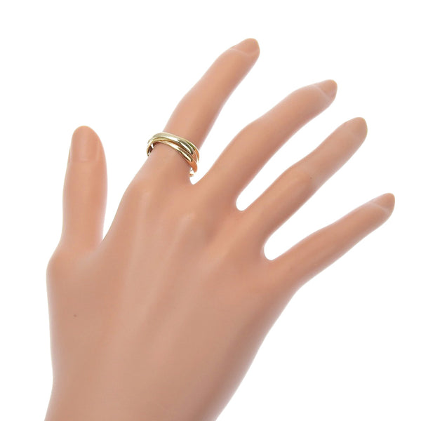 [Cartier] Cartier 
 Trinity Anillo / anillo No. 12 
 18KOro YG/PG/WG aproximadamente 4.2G Trinity Ladies