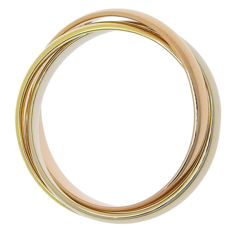 [Cartier] Cartier 
 Trinity No. 12 Ring
 18KGold YG/PG/WG Approximately 4.2g TRINITY Ladies