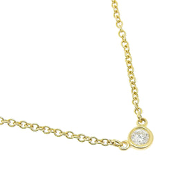 [Tiffany & co.]TIFFANY&Co.
 Viser Yard Necklace
 Elsa Peletti 18KYellow Gold x Diamond about 1.9G by the Yard Ladies A+Rank