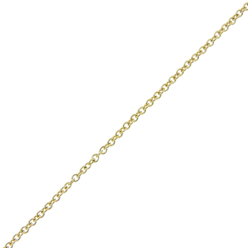 [Tiffany & co.] Tiffany 
 Collier de la cour 
 Elsa Peletti K18 Yellow Gold X Diamond environ 1,9 g par la cour les dames A +