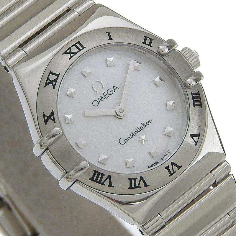 [Omega] Omega Constellation Watch My Choice Cal.1456 1561.71 Costo de acero inoxidable Display analógico Constellation White Dial Constellation Damas A-Rank A-Rank