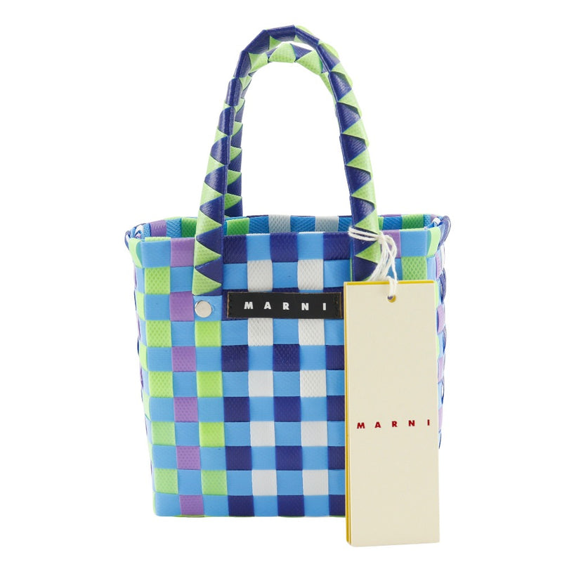 【MARNI】マルニ ウーブン マイクロバスケット ハンドバッグ
 MW55F