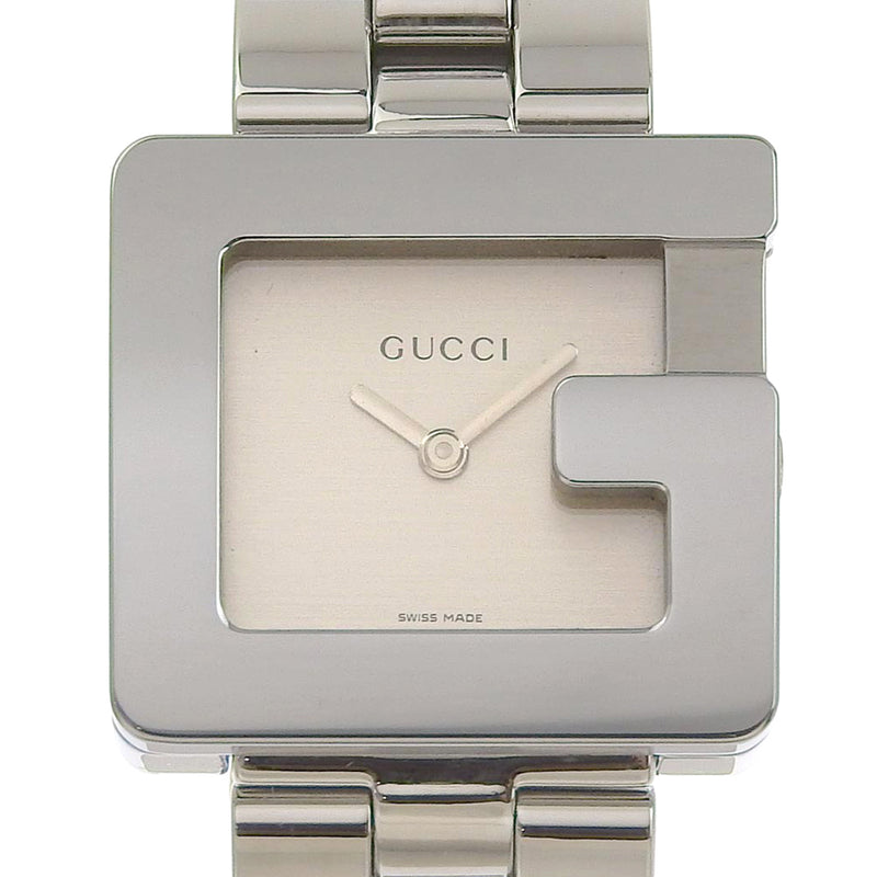 [GUCCI] Gucci 
 G motif watch 
 3600J Stainless Steel Silver Quartz Analog Display Gray Dial G MOTIF Boys