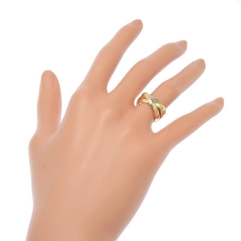 [Cartier] Cartier 
 Trinity No. 9.5 Ring
 18KGold YG/PG/WG Approximately 7.0g TRINITY Ladies A-Rank