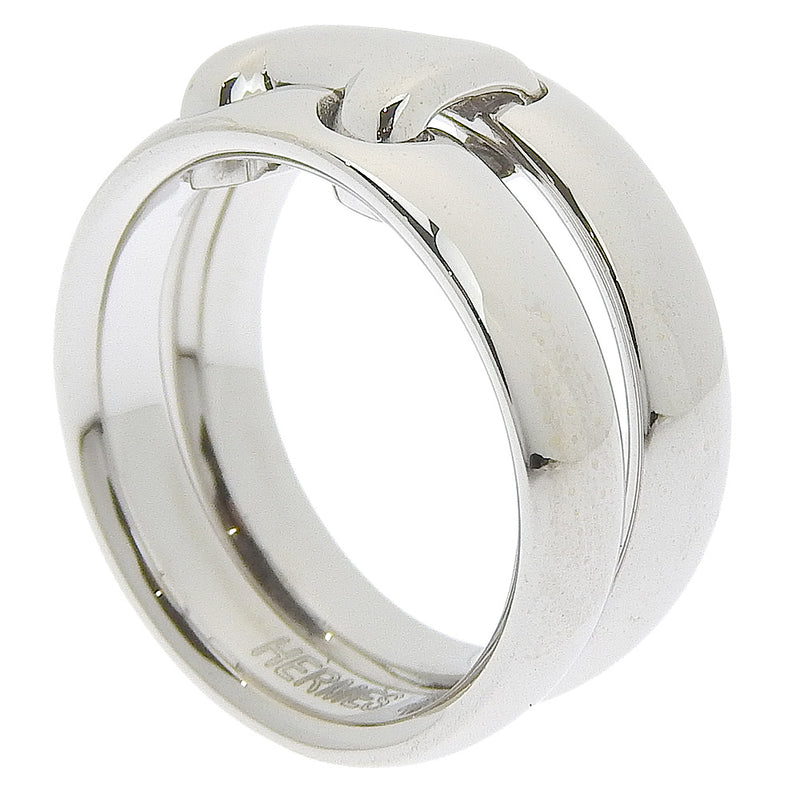 [HERMES] Hermes 
 Olamp 10.5 Ring
 Vintage 18KWhite Gold Approximately 10.8g ORAMP Ladies A Rank