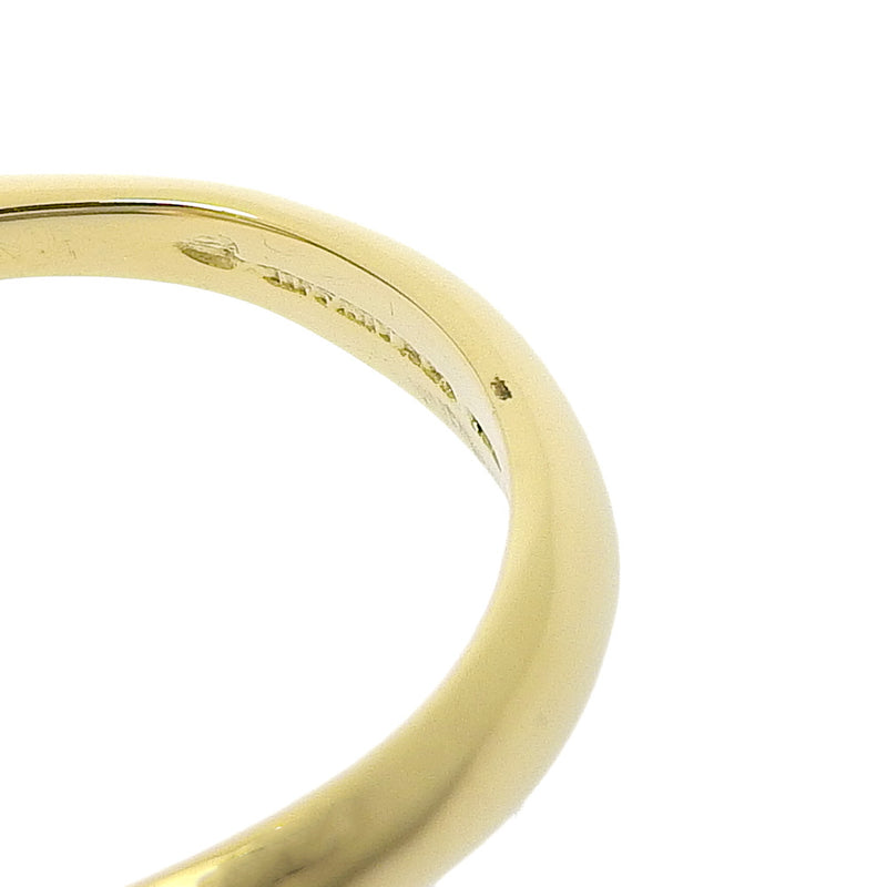 [Tiffany & co.]TIFFANY&Co.
 Open Heart No. 9.5 Ring
 Elsa Peletti 18KYellow Gold Heart about 7.8g Open Heart Ladies A-Rank