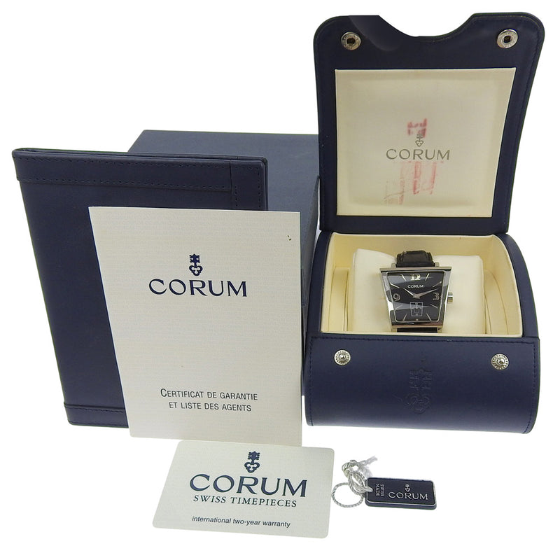 [CORUM] 코룸 트라피즈 시계 
 106.404.20 석영