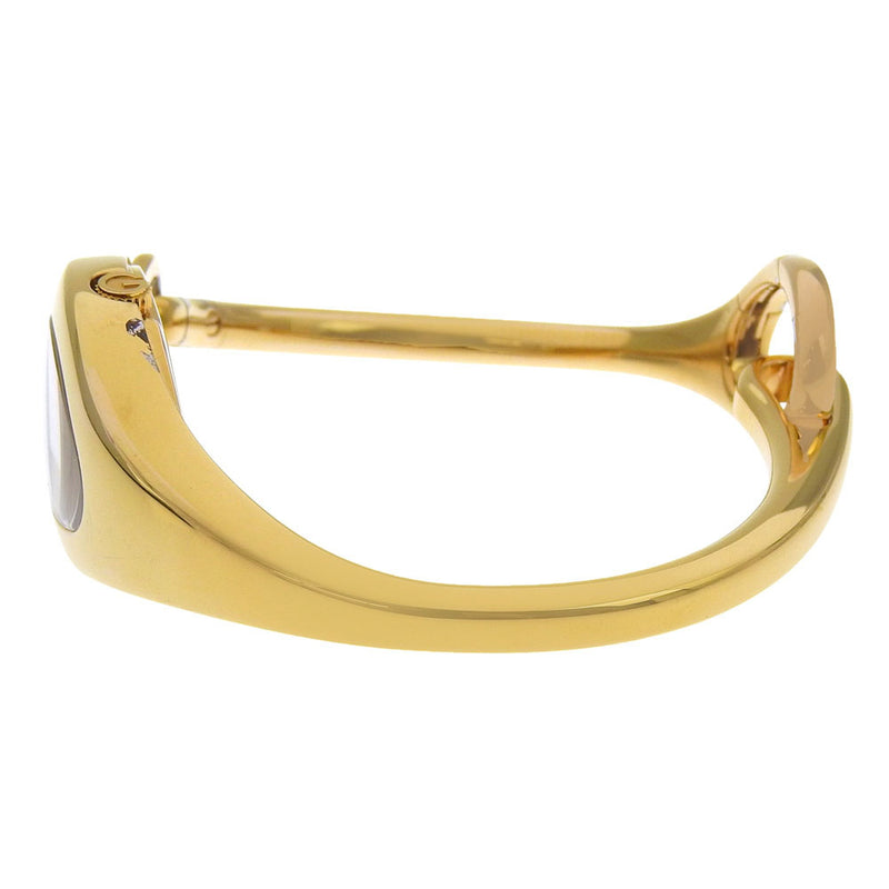 [구찌] 구찌 
 말시계 
 YA103 골드 도금 쿼츠 아날로그 디스플레이 화이트 다이얼 Horsebit 여성용