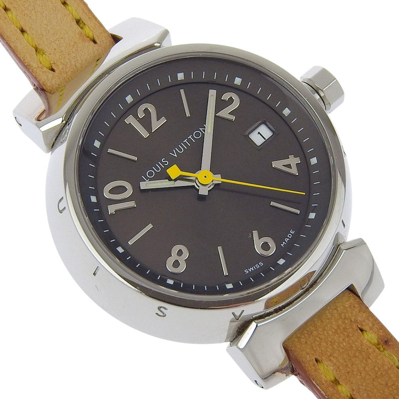【LOUIS VUITTON】ルイ・ヴィトン タンブール 腕時計
 Q1211 クオーツ