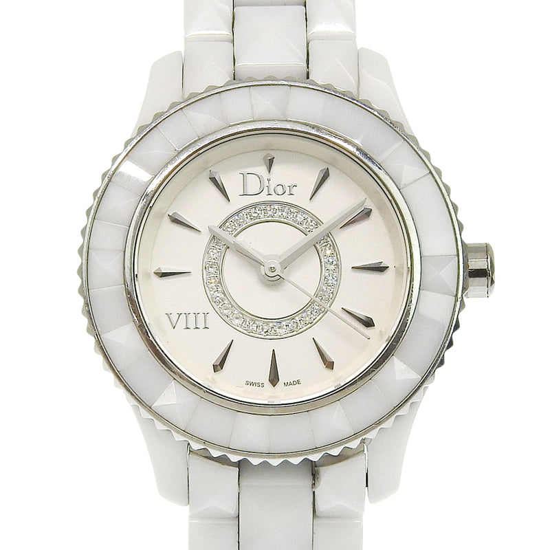 【Dior】クリスチャンディオール オンユイット 腕時計
 CD1221E2 クオーツ