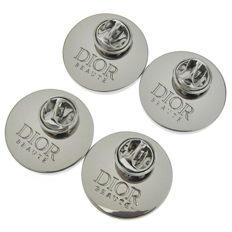[Dior] Dior 
 Pinbatch 4 -piece set brooch 
 Logo Bee Metal Silver/Black Approximately 38g 4-Piece Pin Badge Set Unisex A+Rank