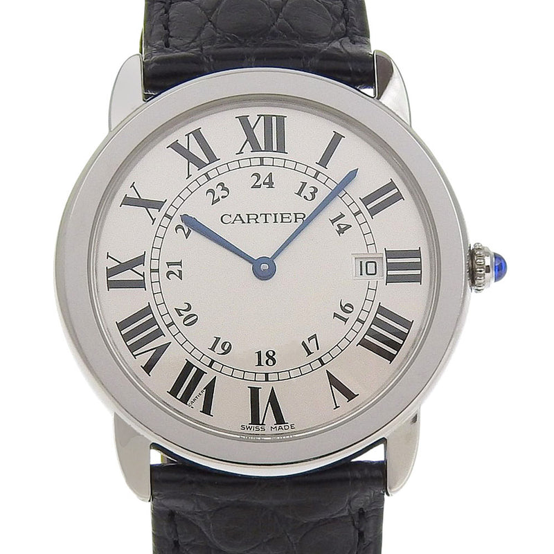 【CARTIER】カルティエ ロンドソロLM 腕時計
 W6700255 クオーツ