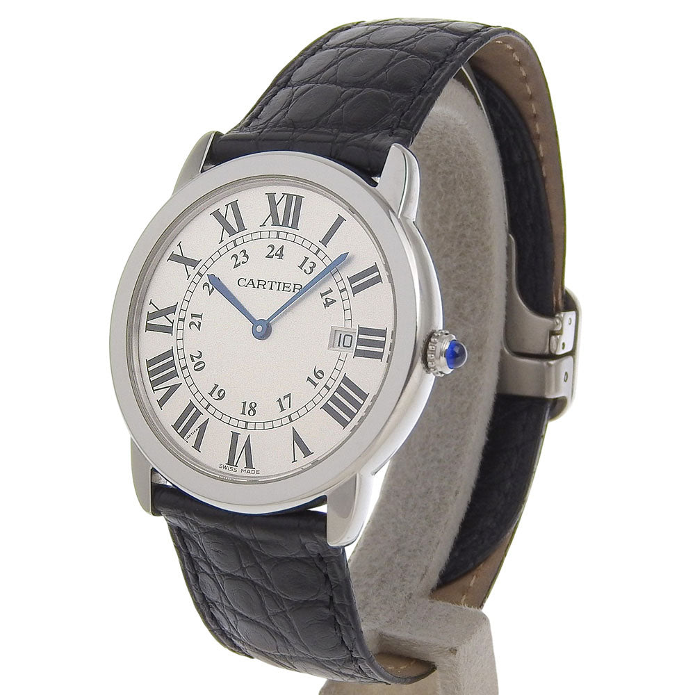 CARTIER】カルティエ ロンドソロLM 腕時計 W6700255 クオーツ