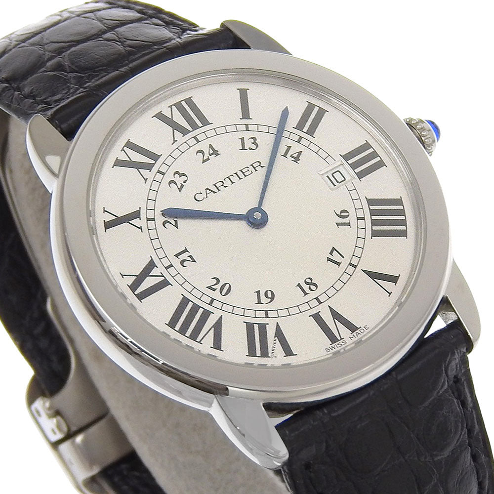 CARTIER】カルティエ ロンドソロLM 腕時計 W6700255 クオーツ