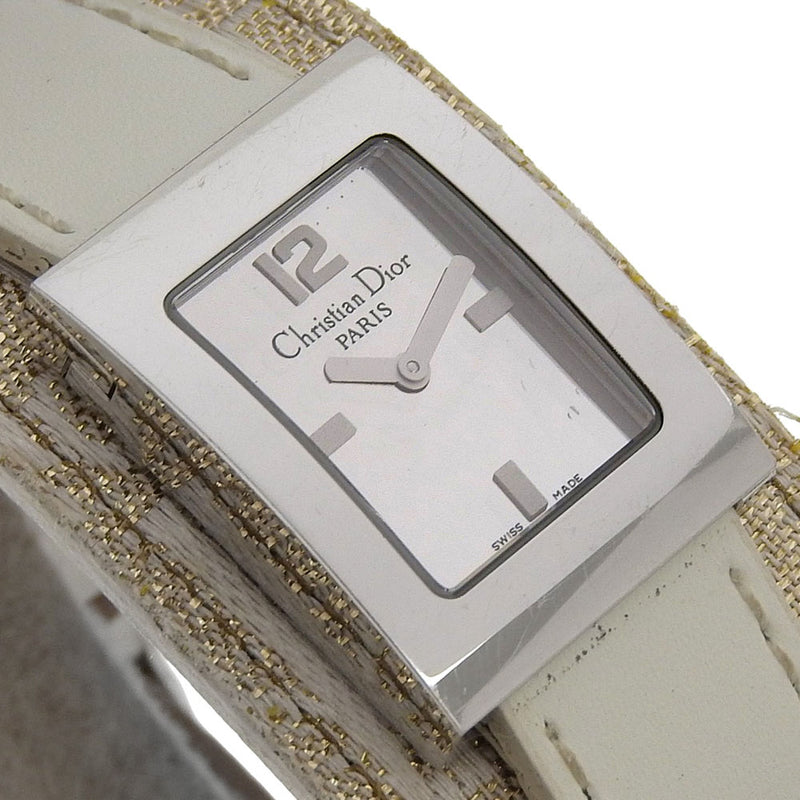 Christian Dior クリスチャンディオール 腕時計 クォーツ　白 Dior】クリスチャンディオール マリス 腕時計 D78-109 クオーツ