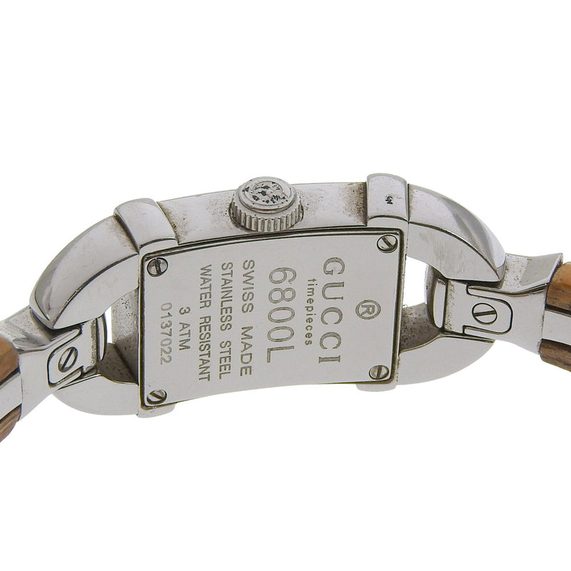 【GUCCI】グッチ 腕時計
 6800L クオーツ