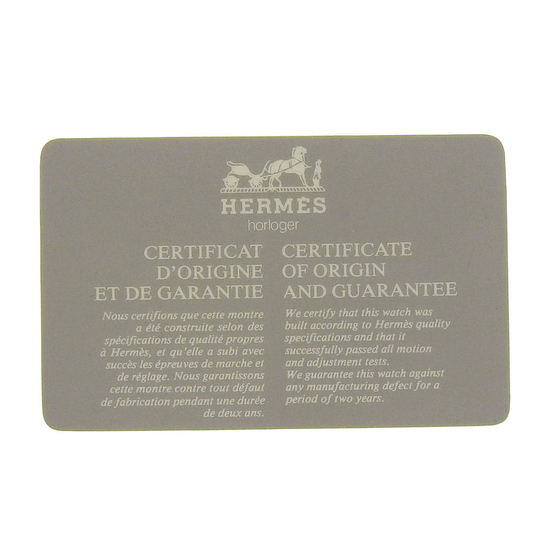 [HERMES] 에르메스 캐릭 시계 
 CA1.220 쿼츠