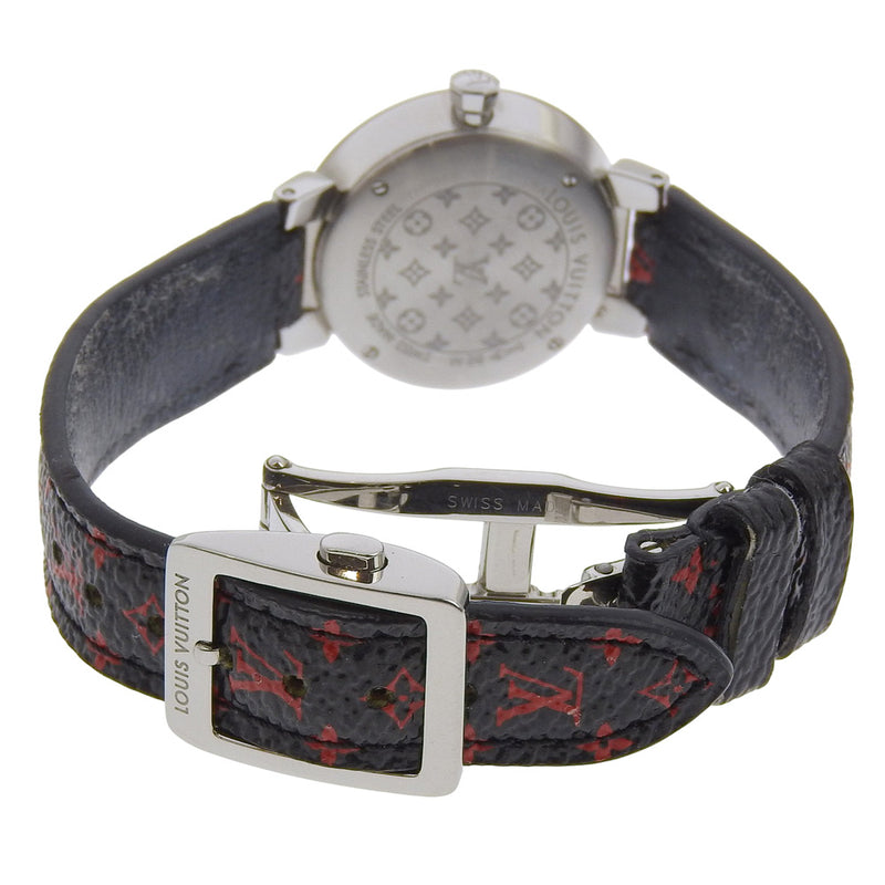 【LOUIS VUITTON】ルイ・ヴィトン タンブールスリム 腕時計
 Q12MGA クオーツ