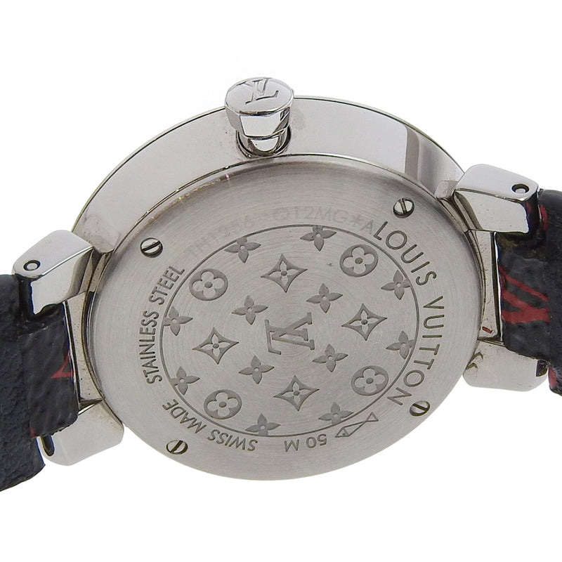 【LOUIS VUITTON】ルイ・ヴィトン タンブールスリム 腕時計
 Q12MGA クオーツ