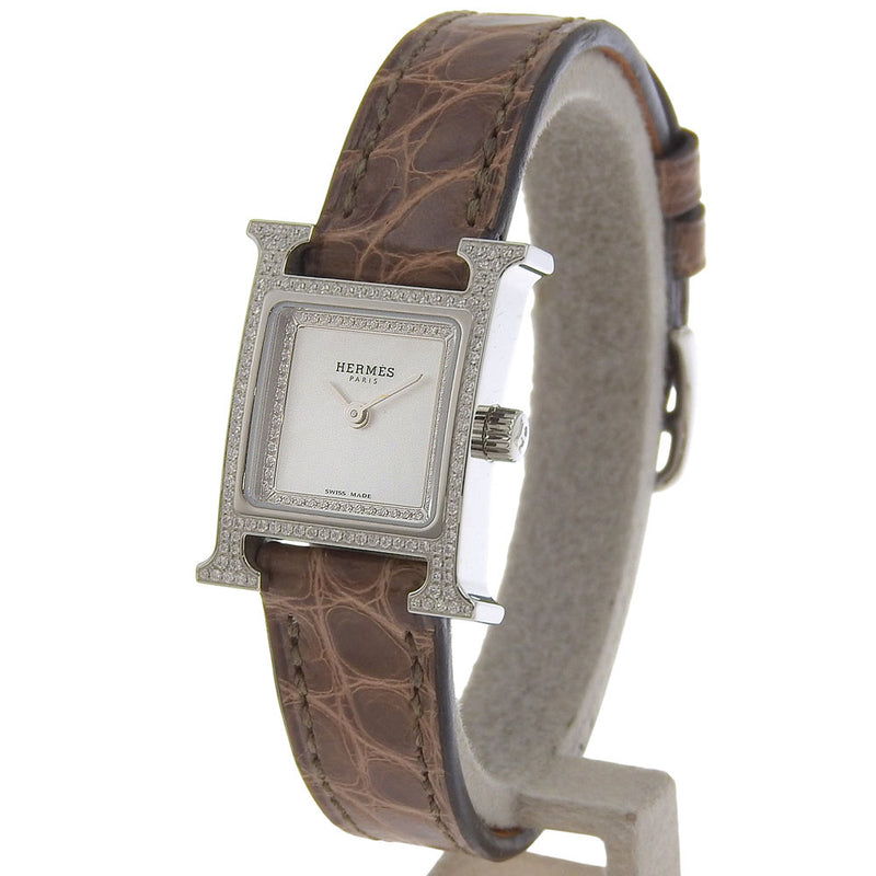 【HERMES】エルメス Ｈウォッチ 腕時計
 HH1.132 クオーツ