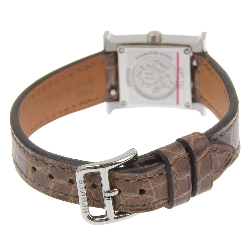 【HERMES】エルメス Ｈウォッチ 腕時計
 HH1.132 クオーツ