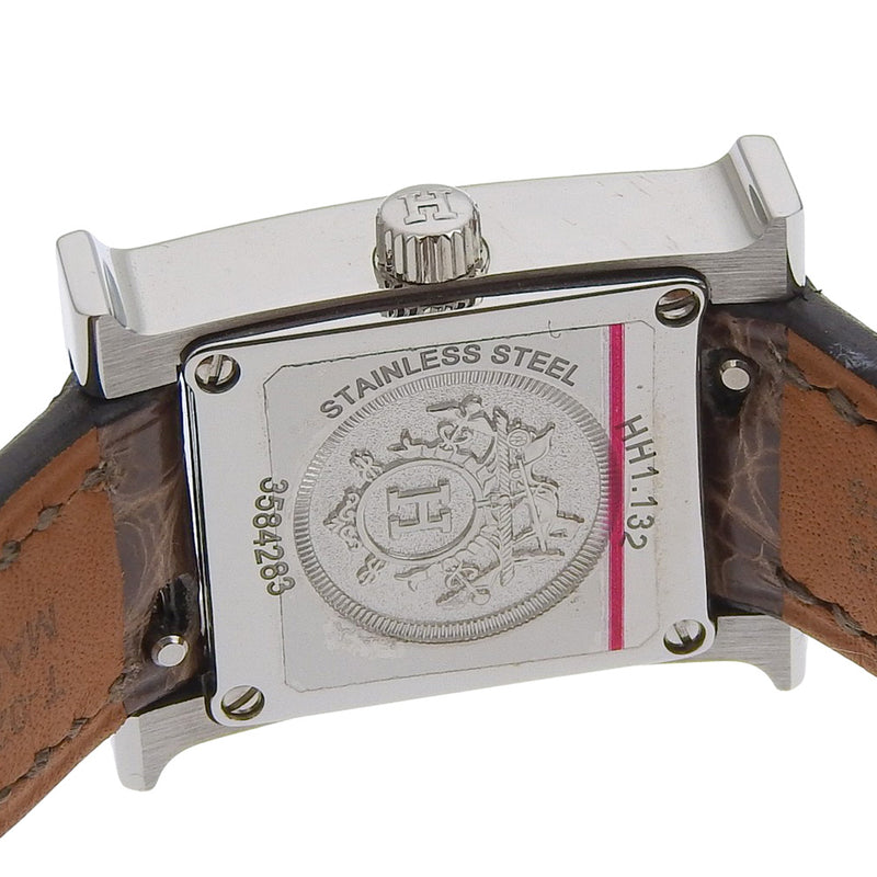 【HERMES】エルメス Ｈウォッチ 腕時計
 HH1.132 クオーツ
