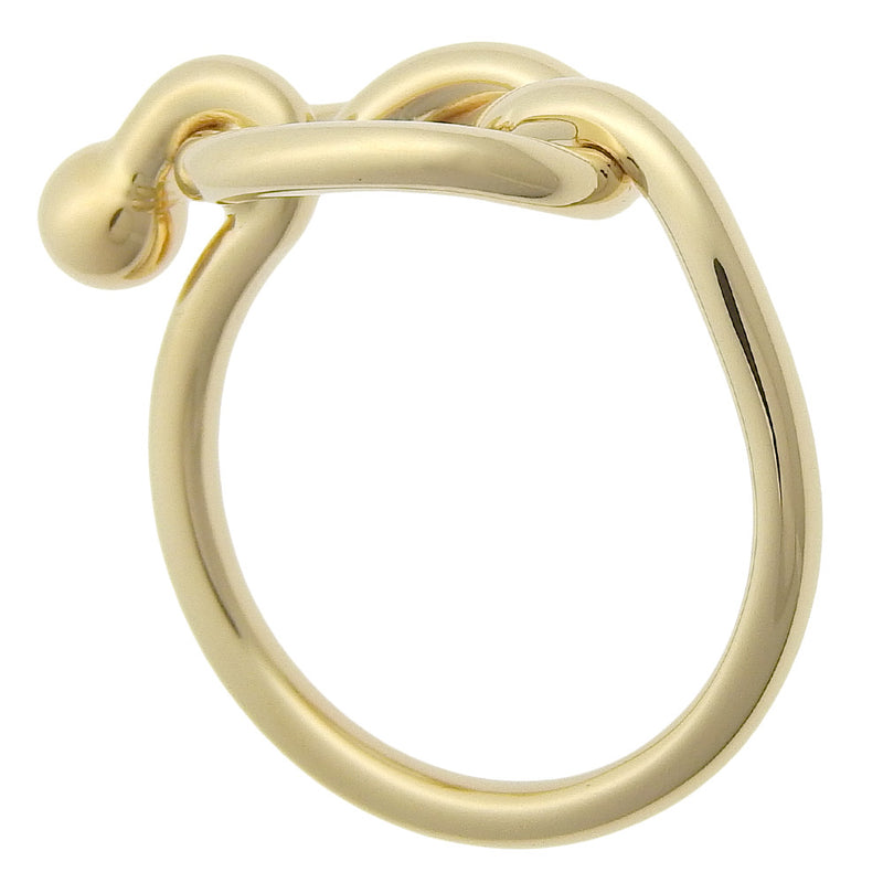 【TIFFANY&Co.】ティファニー
 ラブノット 8号 リング・指輪
 K18イエローゴールド 約3.6g Love knot レディースAランク