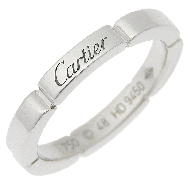 【CARTIER】カルティエ
 マイヨンパンテール 8号 リング・指輪
 K18ホワイトゴールド 約3.9g Maiyon PANTHERE レディースA-ランク