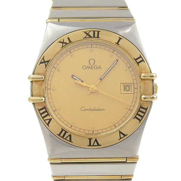 [Omega] Omega Constellation Watch Acero inoxidable x yg Display analógico de oro Constellation Constellation Men