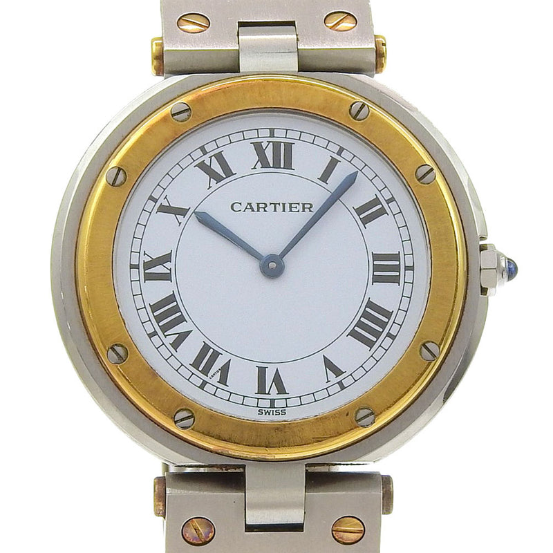 [CARTIER] Cartier Santos Round LM Watch
 Quartz