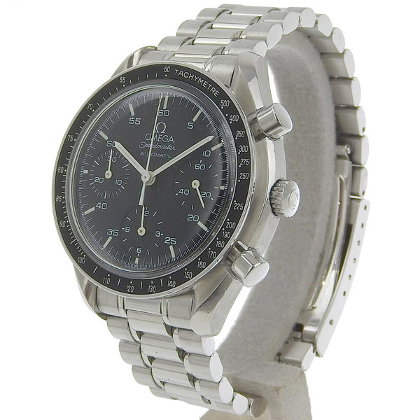 [Omega] Omega 
 Speedmaster Watch 
 3510.50 Stainless steel silver automatic winding chronograph black dial SPEEDMASTER Men