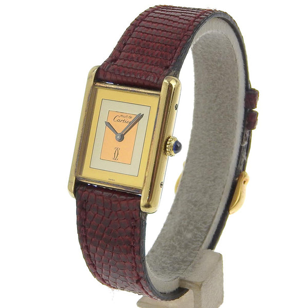 [Cartier] Cartier MustRetallas de mano de reloj de tanque