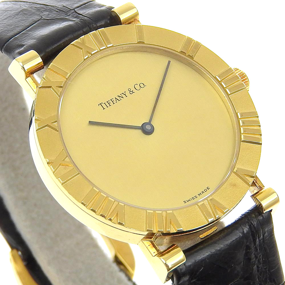 TIFFANY&Co.】ティファニー アトラス 腕時計 D286.753 クオーツ