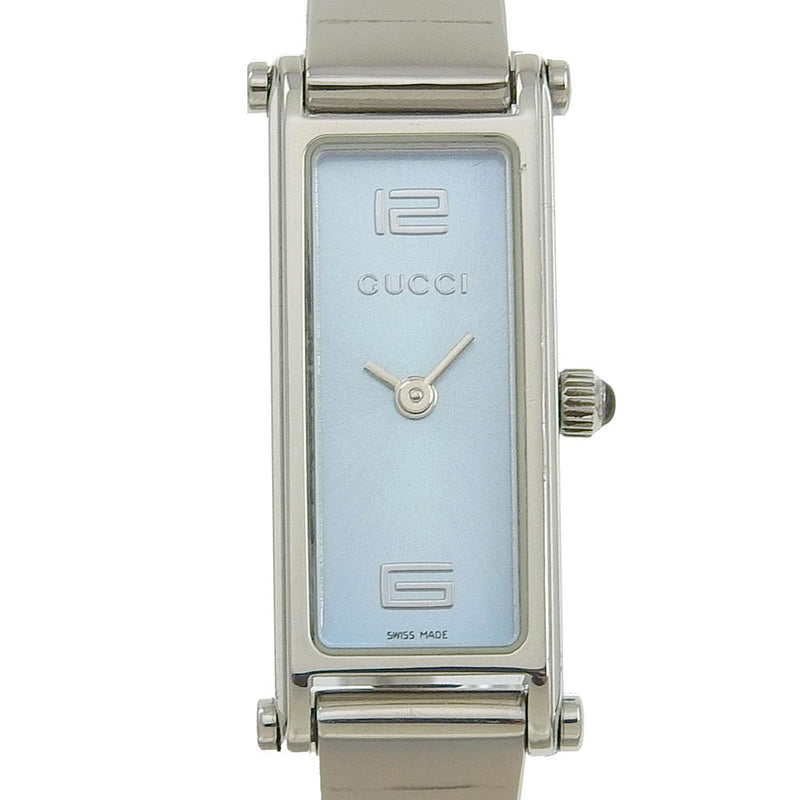 [Gucci] Gucci Watch 1500L de acero inoxidable cuarzo analógico Damas Damas