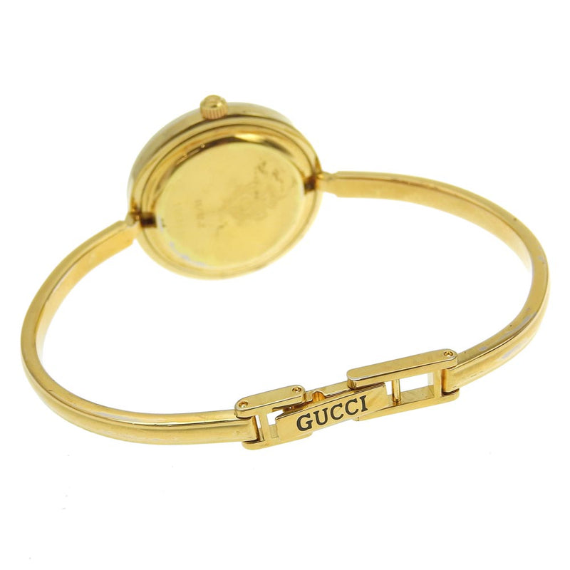 [Gucci] Gucci Change Besel Watch 11/12.2 Gold Slating Gold Quartz Analog Ladies