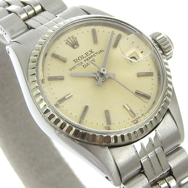 ROLEX】ロレックス オイスターパーペチュアル 腕時計 デイト 6517 