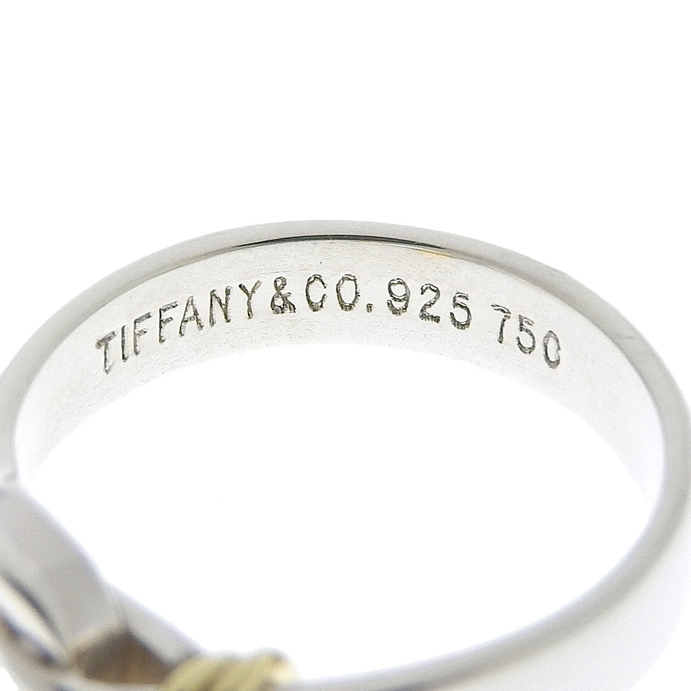 TIFFANY&Co.】ティファニー フック＆アイ 9.5号 リング・指輪 ヴィンテージ シルバー925×K18イエローゴールド 約3.6 –  KYOTO NISHIKINO