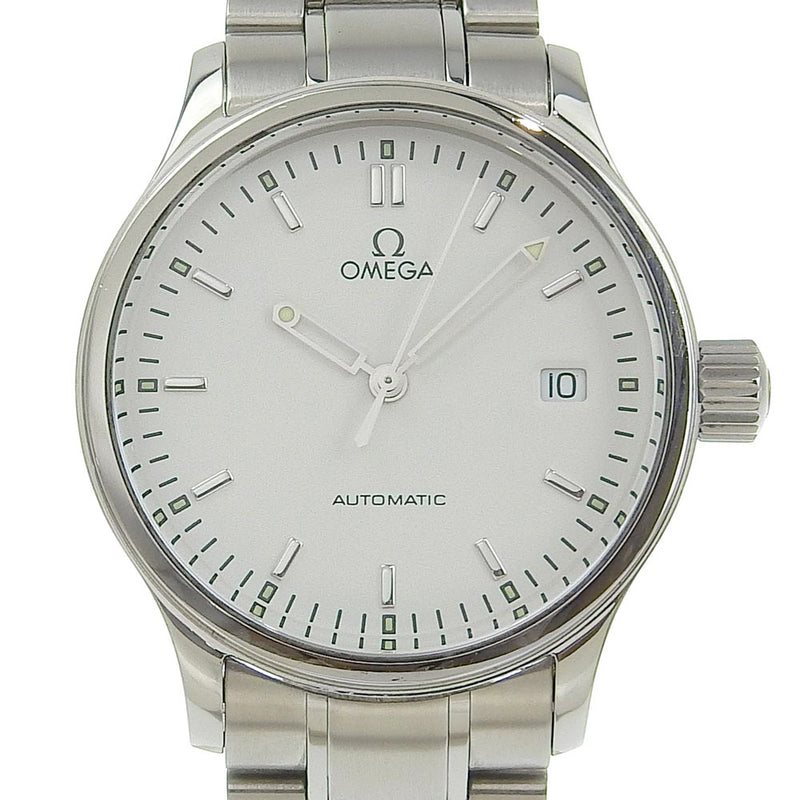 [Omega] Omega 
 Classical wristwatch 
 Date 5203.20 Stainless steel automatic white dial Classic men's