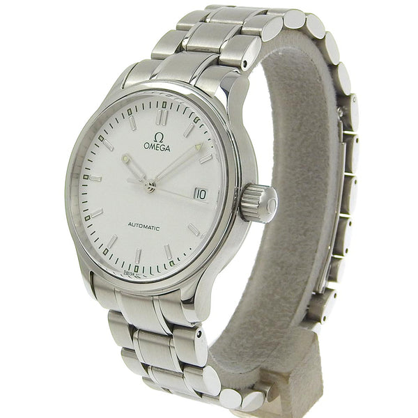 [Omega] Omega 
 Reloj de pulsera clásica 
 Fecha 5203.20 Automático de acero inoxidable Dial blanco Classic Men's