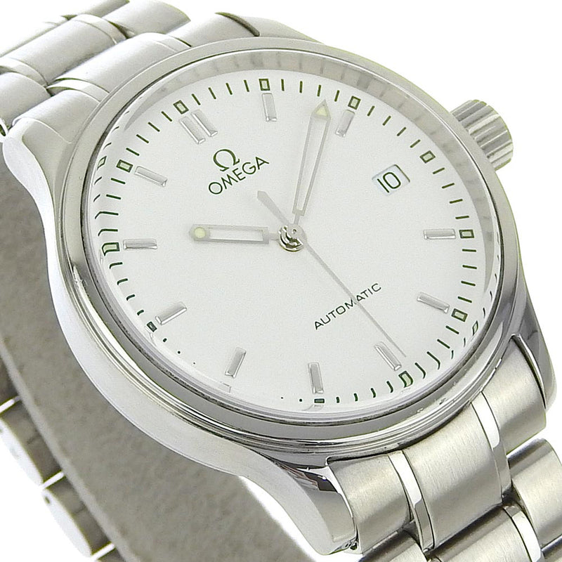 【OMEGA】オメガ
 クラシック 腕時計
 デイト 5203.20 ステンレススチール 自動巻き 白文字盤 Classic メンズ