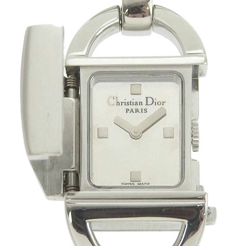 [dior]克里斯蒂安·迪奥（Christian Dior） 
 潘迪奥拉手表 
 D78-100不锈钢石英银拨盘pandiola女士