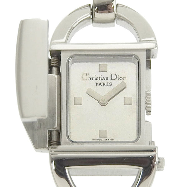 【Dior】クリスチャンディオール
 パンディオラ 腕時計
 D78-100 ステンレススチール クオーツ シルバー文字盤 Pandiola レディース