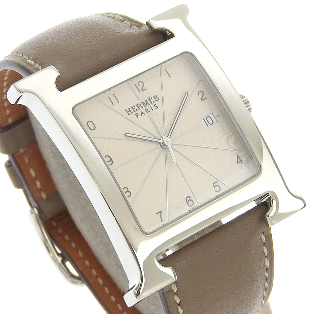 HERMES】エルメス Hウォッチ 腕時計 HH1.810 クオーツ – NISHIKINO