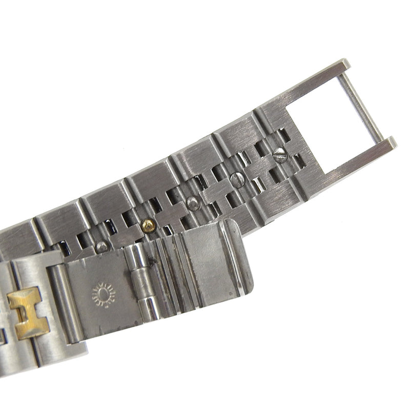 [Hermes] Hermes 프로파일 손목 시계 스테인리스 스틸 x 골드 도금 쿼츠 아날로그 디스플레이 아이보리 다이얼 프로필 여성