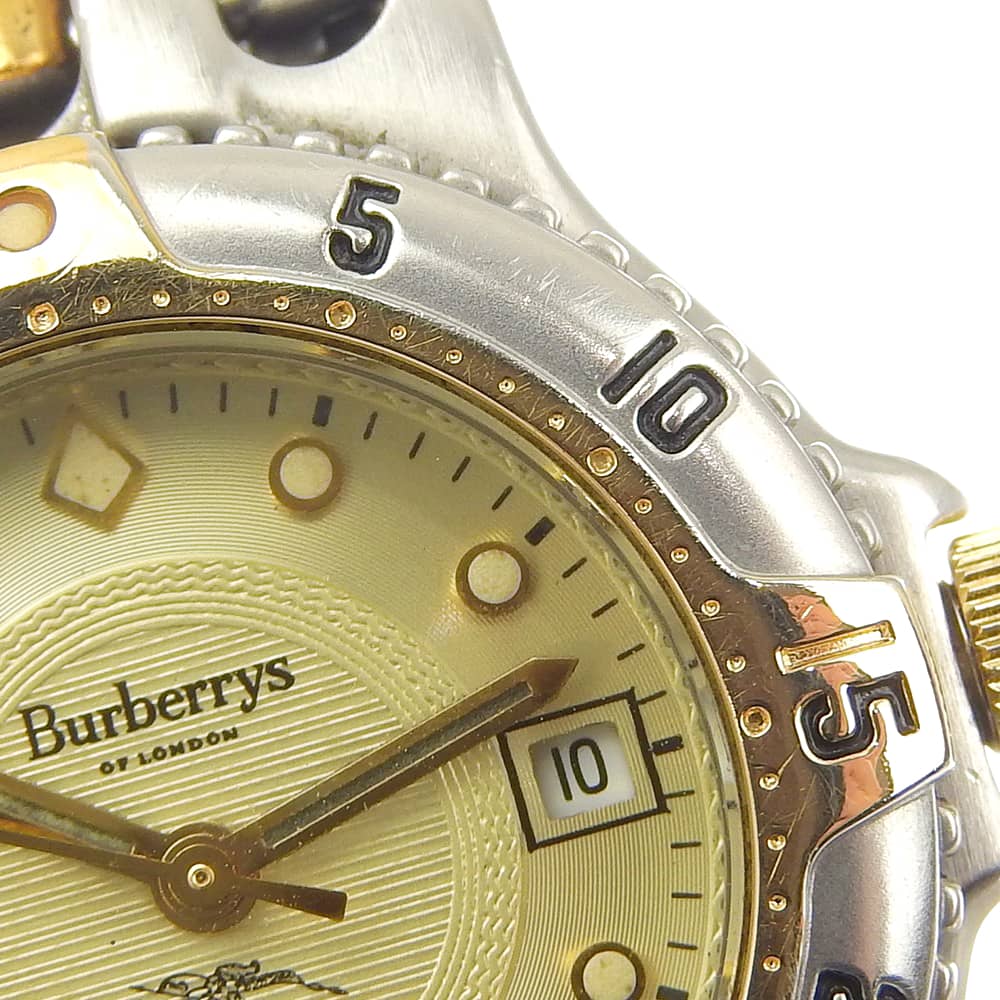 BURBERRY】バーバリー ダイバー 腕時計 10000L クオーツ – NISHIKINO